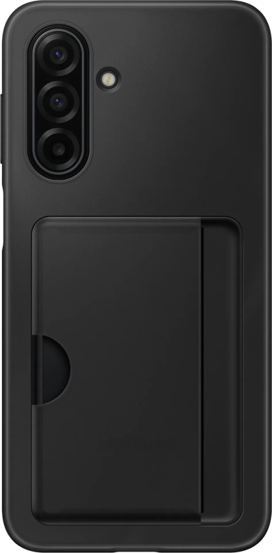 Samsung Galaxy A17 Card Slot Back Cover Zwart