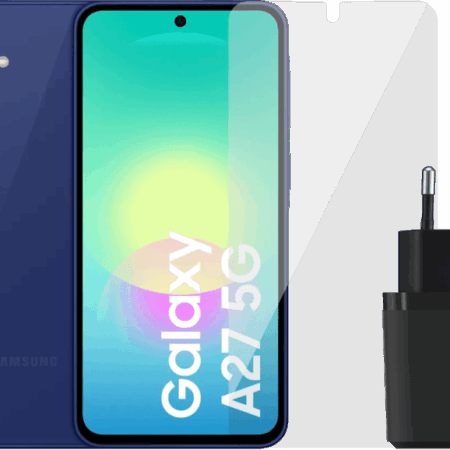 Samsung Galaxy A27 128GB Blauw 5G + Basis Accessoirepakket