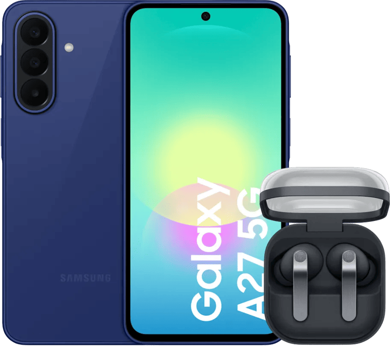 Samsung Galaxy A27 256GB Blauw 5G + Samsung Galaxy Buds4