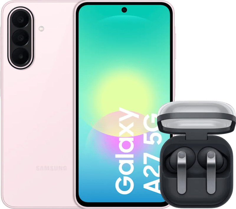 Samsung Galaxy A27 256GB Roze 5G + Samsung Galaxy Buds4