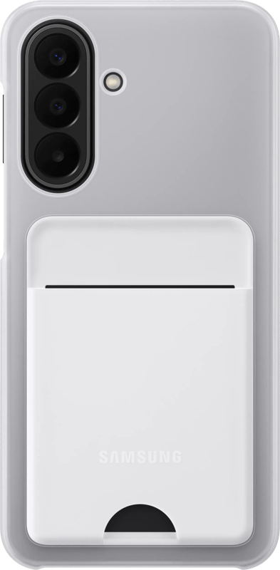Samsung Galaxy A27 Card Slot Back Cover Grijs