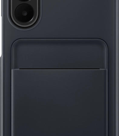 Samsung Galaxy A27 Card Slot Back Cover Zwart