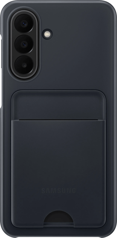 Samsung Galaxy A27 Card Slot Back Cover Zwart
