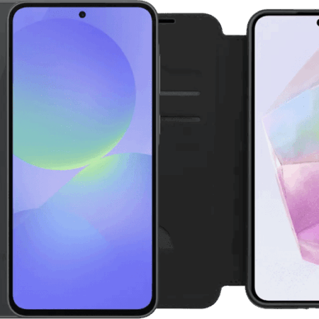 Samsung Galaxy A36 128GB Zwart 5G + BlueBuilt Book Case Zwart