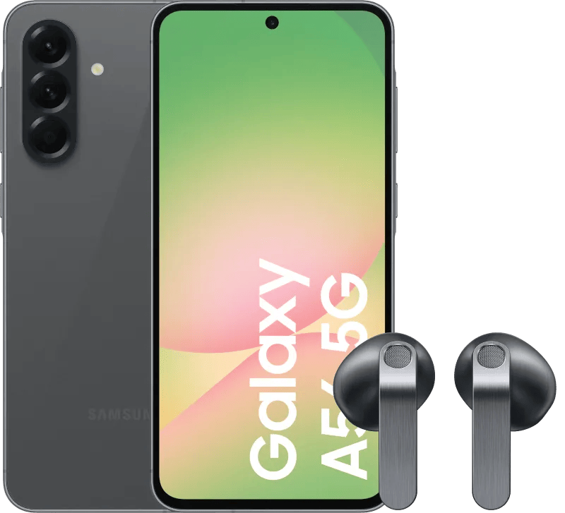 Samsung Galaxy A56 128GB Zwart 5G + Samsung Galaxy Buds4 Zwart