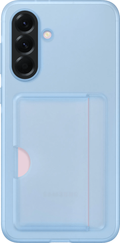 Samsung Galaxy A56 Card Slot Back Cover Blauw