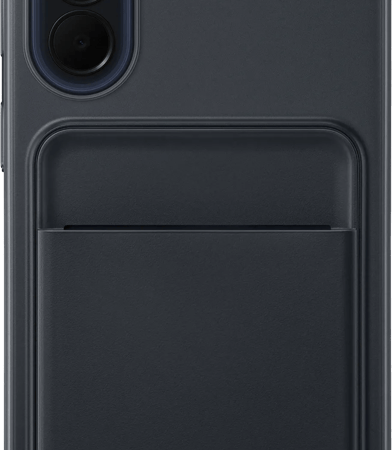 Samsung Galaxy A57 Card Slot Back Cover Zwart