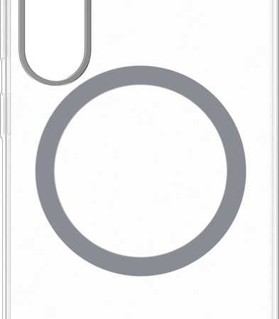Samsung Galaxy S25 Back Cover met Magneet Transparant