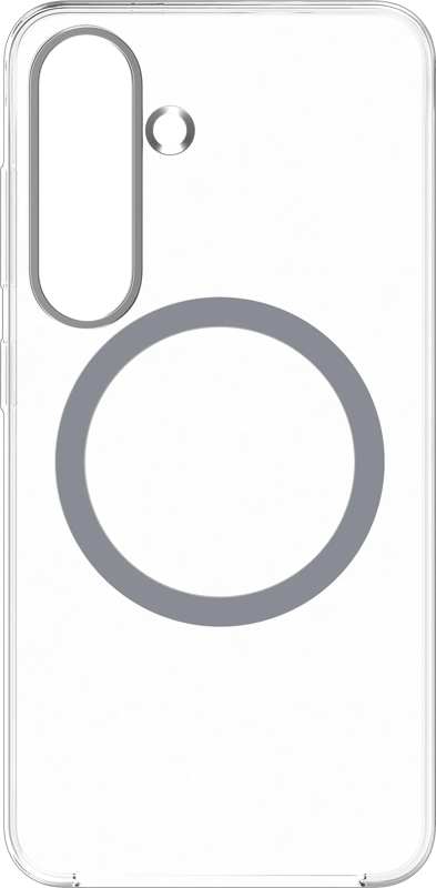 Samsung Galaxy S25 Back Cover met Magneet Transparant