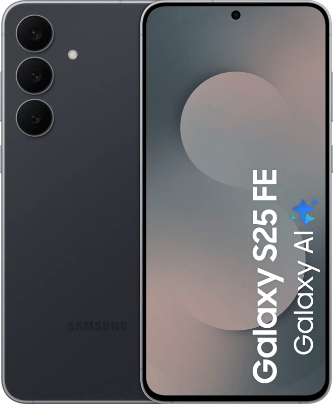 Samsung Galaxy S25 FE 128GB Zwart 5G