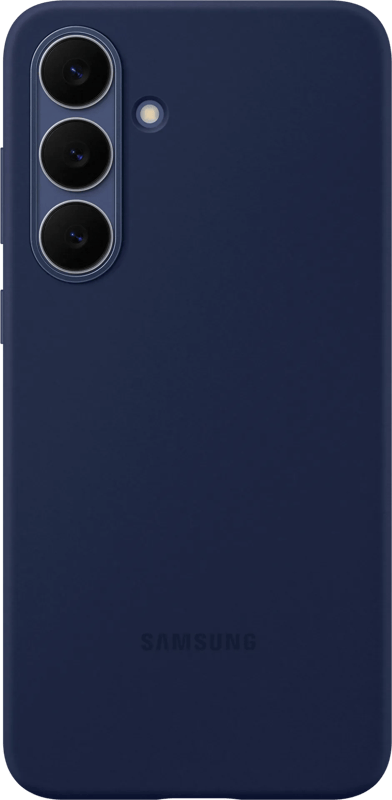 Samsung Galaxy S25 FE Siliconen Back Cover Donkerblauw