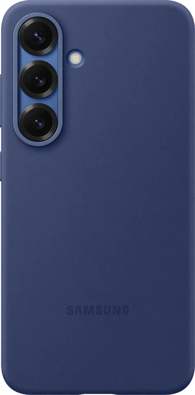 Samsung Galaxy S25 Siliconen Back Cover Blauw