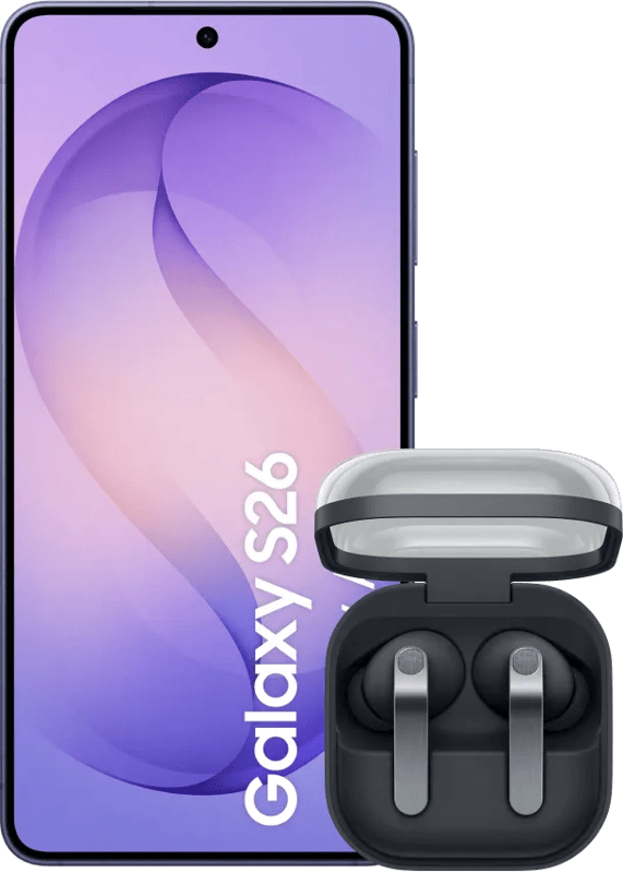 Samsung Galaxy S26 256GB Donkerblauw 5G + Samsung Galaxy Buds4 Pro Zwart
