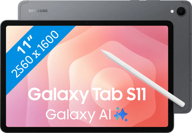 Samsung Galaxy Tab S11 11 inch 256GB Wifi Grijs