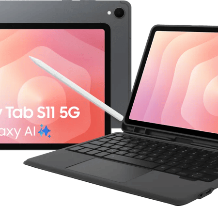 Samsung Galaxy Tab S11 11 inch 128GB Wifi Zilver + BlueBuilt Toetsenbord Hoes QWERTY
