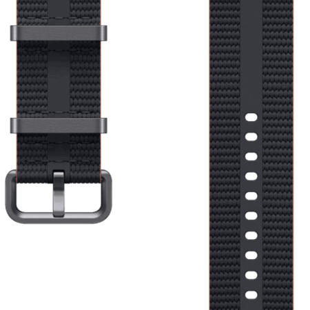 Samsung Galaxy Watch 8 Series Athleisure Bandje Donkergrijs M/L