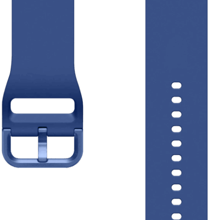 Samsung Galaxy Watch 8 Series Siliconen Sport Bandje Blauw M/L