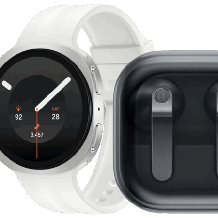 Samsung Galaxy Watch 9 5G Wit 40mm + Samsung Galaxy Buds4 Zwart