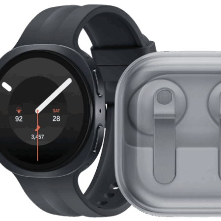 Samsung Galaxy Watch 9 5G Zwart 40mm + Samsung Galaxy Buds4 Wit