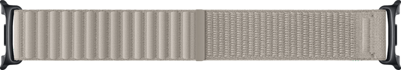 Samsung Galaxy Watch 9 Nylon Fabric Bandje Taupe M/L
