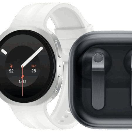 Samsung Galaxy Watch 9 Wit 40mm + Samsung Galaxy Buds4 Zwart