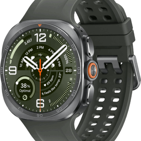 Samsung Galaxy Watch Ultra 2 5G Titanium Zilver/Groen 47mm