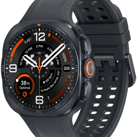 Samsung Galaxy Watch Ultra 2 5G Titanium Zwart 47mm