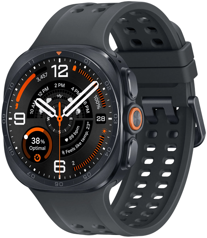 Samsung Galaxy Watch Ultra 2 5G Titanium Zwart 47mm