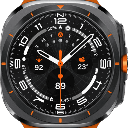 Samsung Galaxy Watch Ultra (2024) 4G Grijs/Oranje 47mm