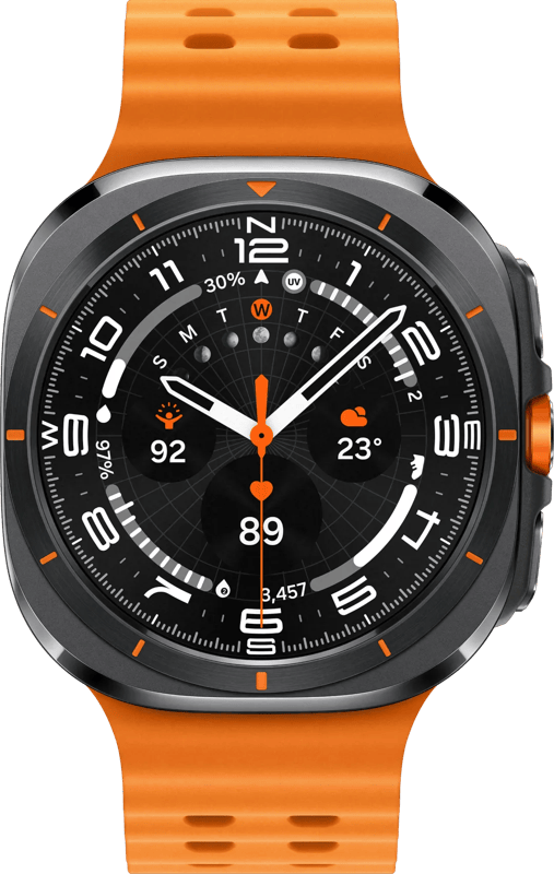 Samsung Galaxy Watch Ultra (2024) 4G Grijs/Oranje 47mm