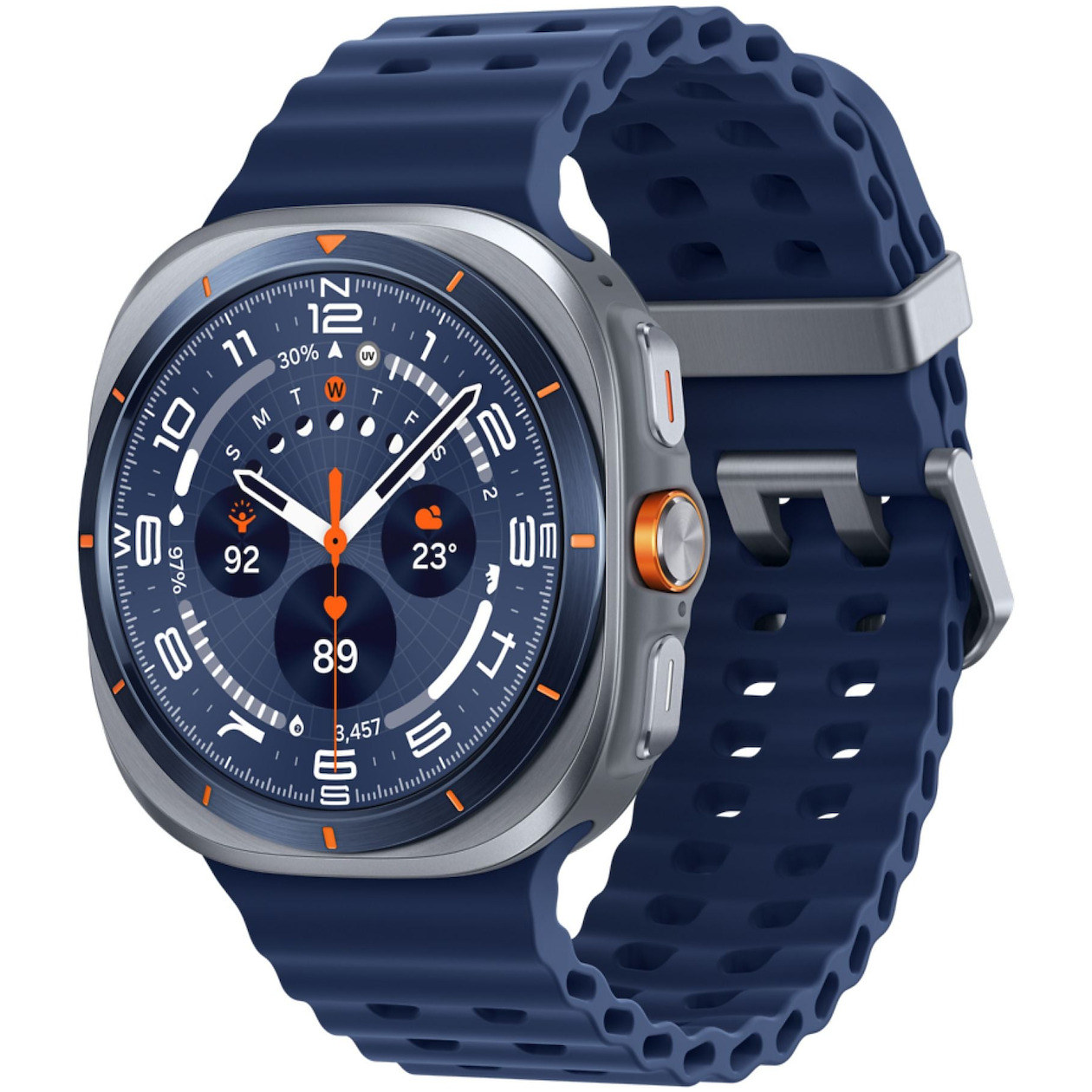 Samsung Galaxy Watch Ultra (2025) 4G Titanium 47mm Smartwatch Blauw | Samsung