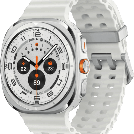 Samsung Galaxy Watch Ultra (2025) 4G Titanium Wit 47mm