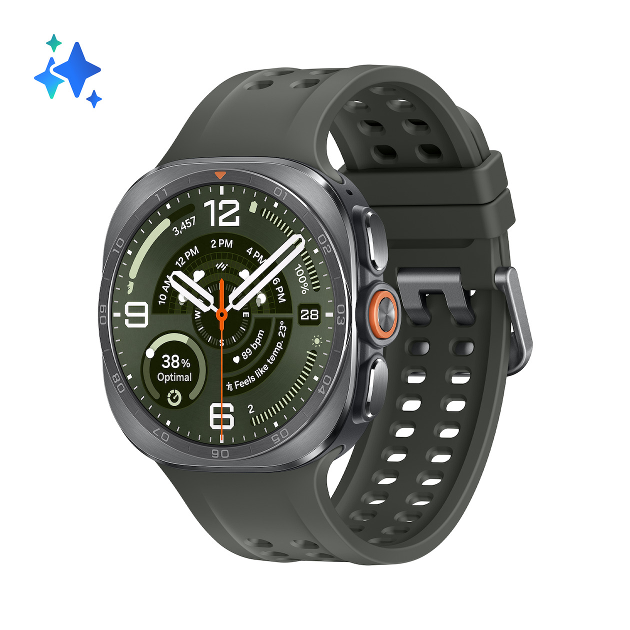 Samsung Galaxy Watch Ultra2 Smartwatch Zilver | Samsung