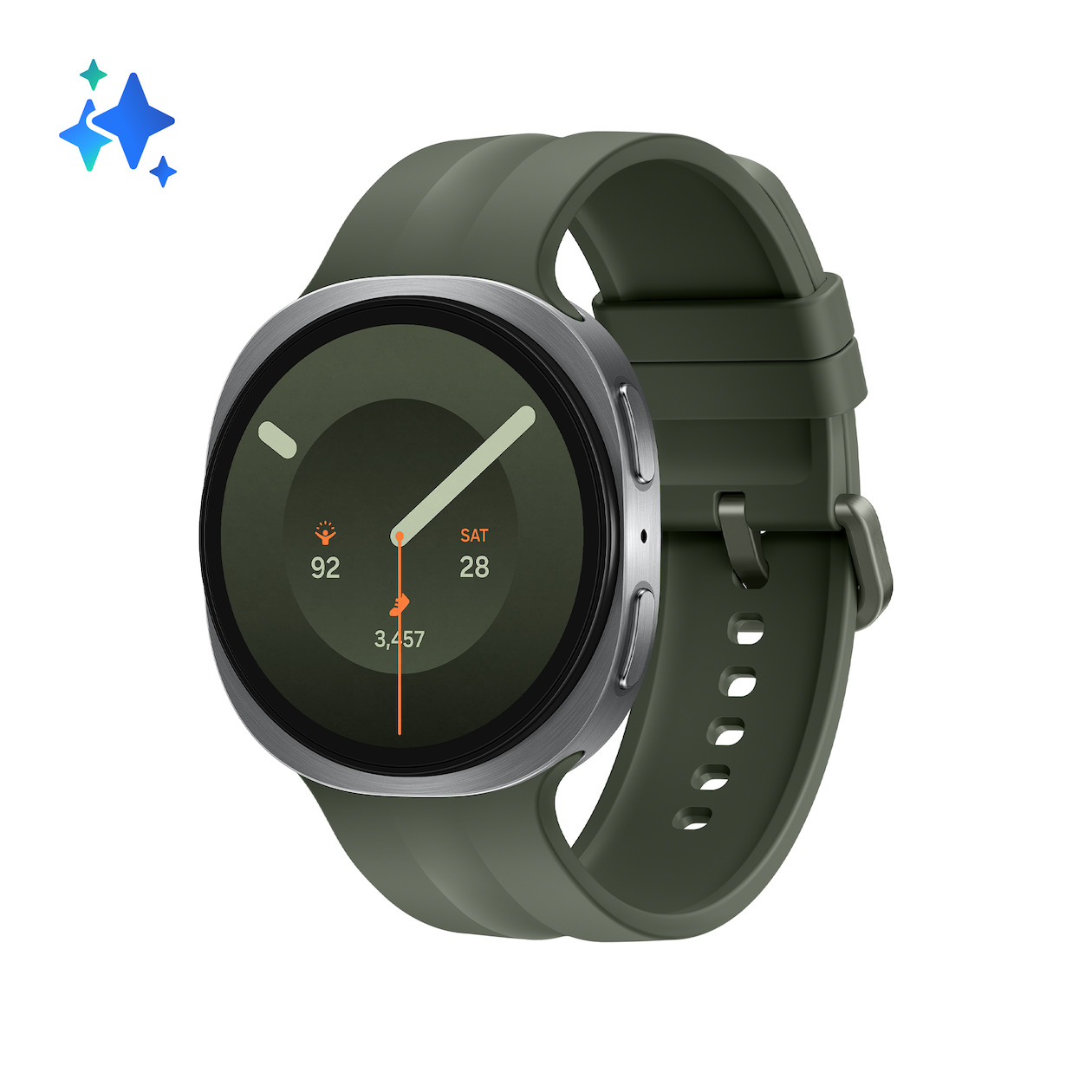 Samsung Galaxy Watch9 44mm BT Smartwatch Zilver | Samsung