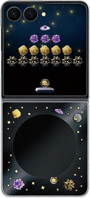 Samsung Galaxy Z Flip 8 Flipsuit Back Cover Zwart
