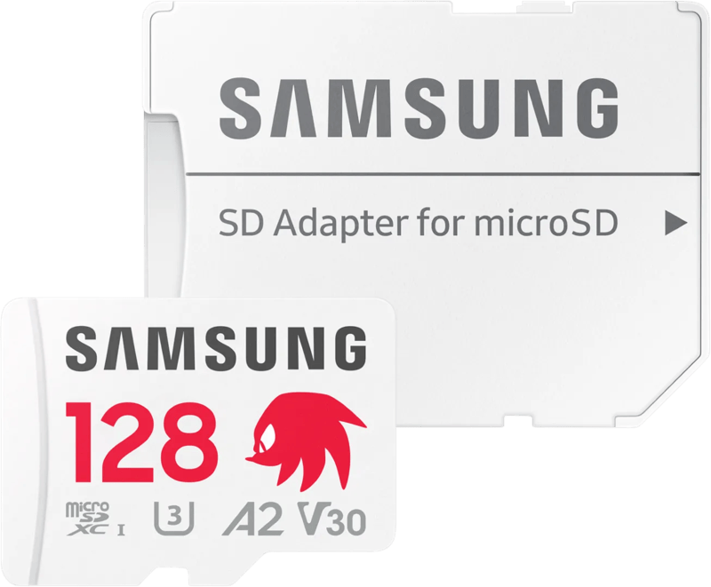 Samsung MicroSDXC PRO Plus 128GB Sonic the Hedgehog