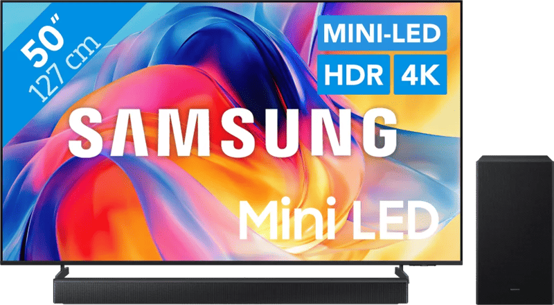Samsung Mini-led 50" M73H (2026) + Samsung HW-B66CF (2025)