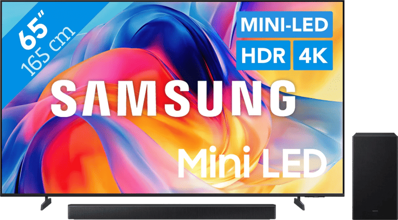 Samsung Mini-led 65" M73H (2026) + Samsung HW-B66CF (2025)
