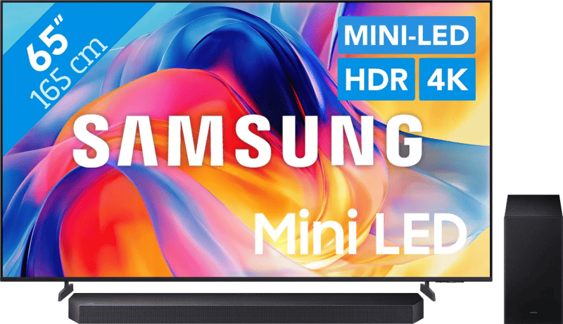 Samsung Mini-led 65" M73H (2026) + Samsung HW-Q600F (2025)