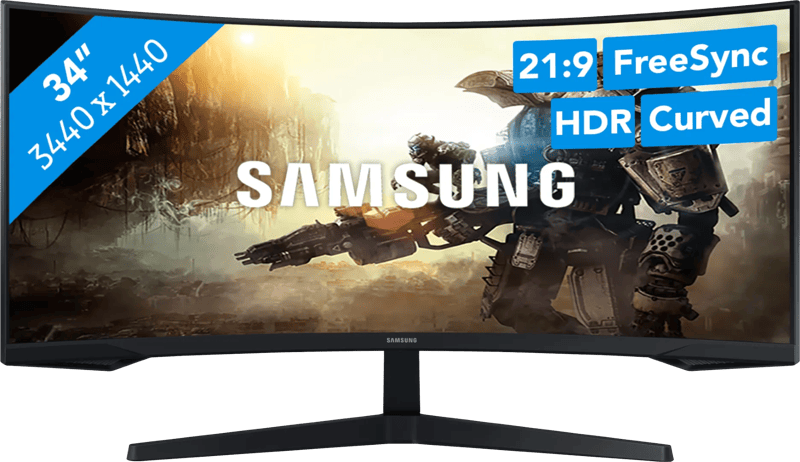 Samsung Odyssey G5 LC34G55TWWPXEN Curved