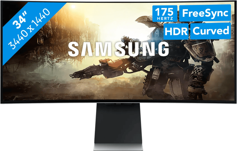 Samsung Odyssey G8 G85SD LS34DG850SUXEN OLED Curved