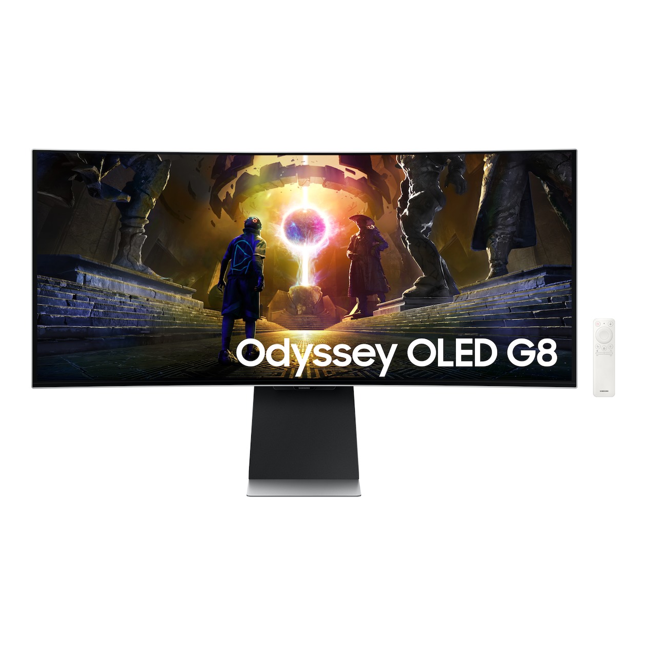 Samsung Odyssey OLED G8 LS34DG850SUXEN Monitor Zilver | Samsung