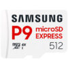 Samsung P9 microSD Express 512GB Micro SD-kaart | Samsung