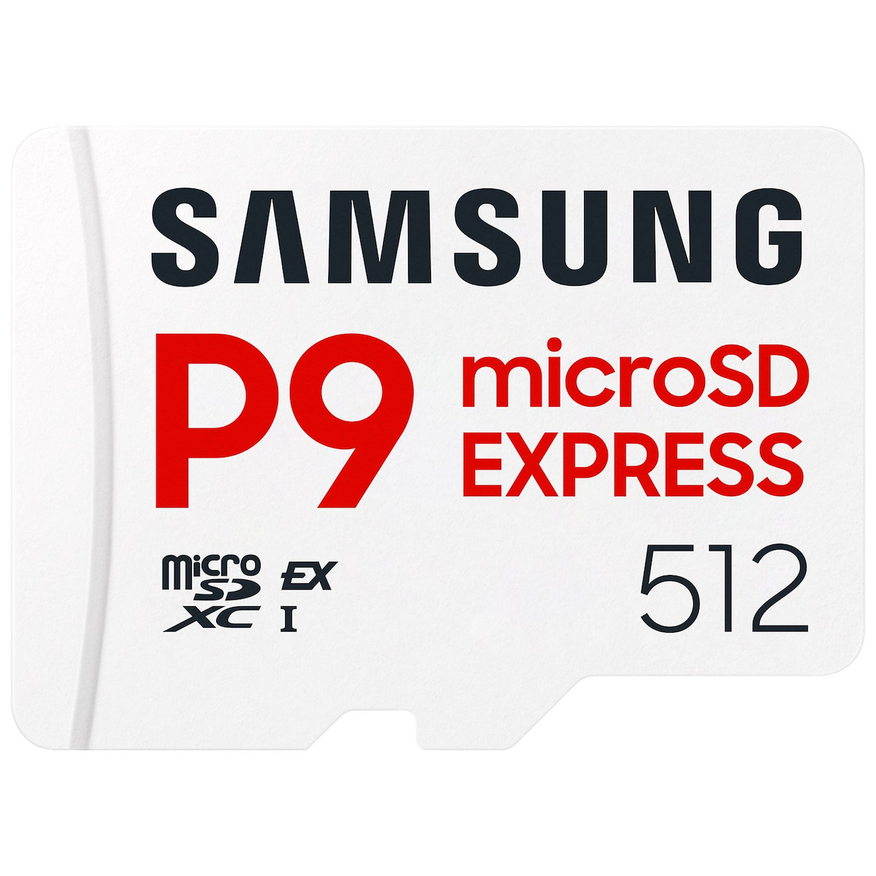 Samsung P9 microSD Express 512GB Micro SD-kaart | Samsung
