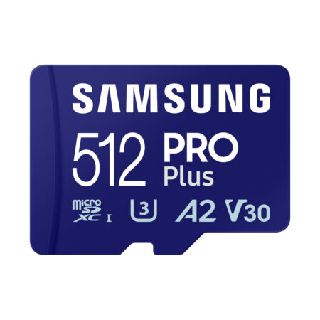 Samsung Pro Plus microSDXC 512GB + USB-adapter Micro SD-kaart Blauw | Samsung