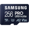 Samsung Pro Ultimate 256GB + SD-adapter Micro SD-kaart Blauw | Samsung