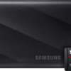 Samsung T9 Portable SSD 2TB Zwart + Samsung MicroSDXC T9 128GB 200MB/s