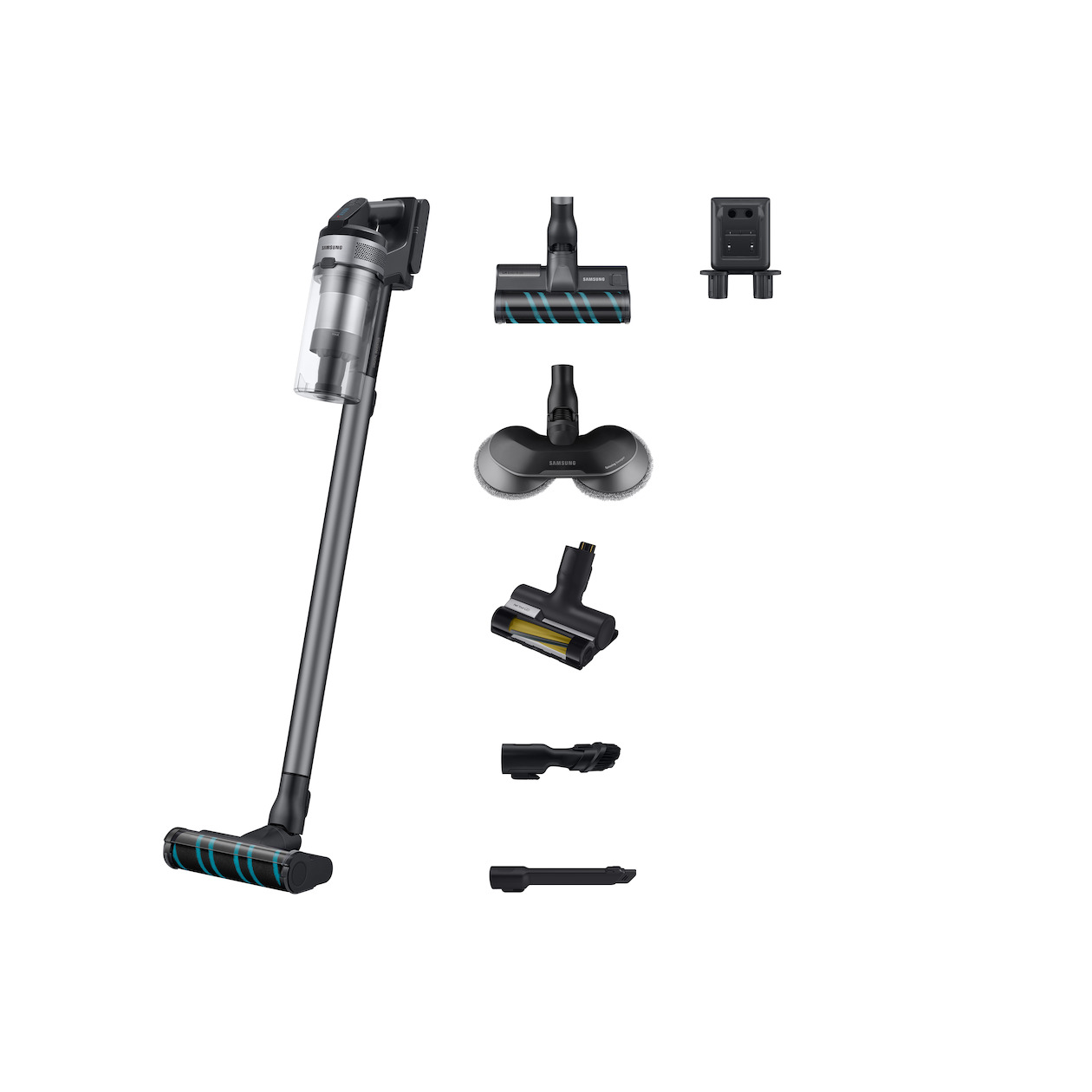 Samsung VS20B75A9R5 Jet 75E Premium Steelstofzuiger zonder zak Zwart | Samsung