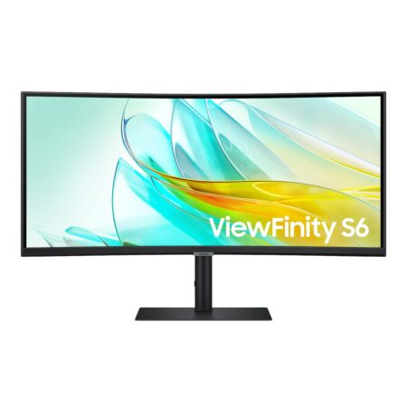 Samsung ViewFinity S6 LS34C652UAUXEN Monitor Zwart | Samsung
