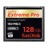 SanDisk CF Extreme Pro 128GB 160MB/sec Compact Flash kaart | SanDisk